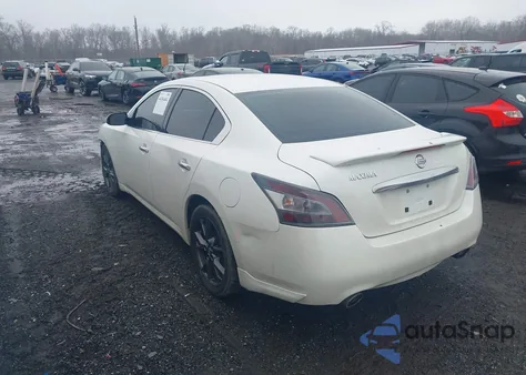 2014 Nissan Maxima 3.5 S z USA, uszkodzony, nr VIN 1N4AA5AP6EC498890